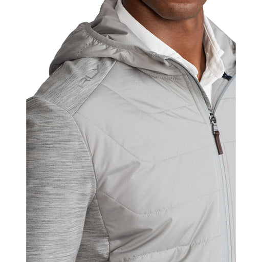 RLX Ralph Lauren Coolwool Grey Mens FZ Golf Jacket
