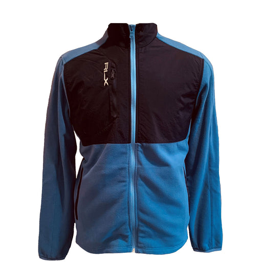 RLX Ralph Lauren Icon Flc Blue Men FZ Golf Jacket - Fr Blue/Fr Navy/XL