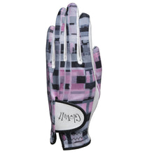 Load image into Gallery viewer, Glove It Fashion Print Left Hand Womens Golf Glove - Pixel Plaid/XL
 - 5