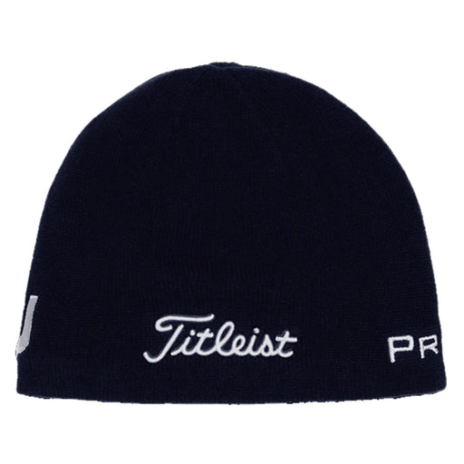 Titleist Merino Wool Mens Golf Beanie - Navy/White/One Size Only