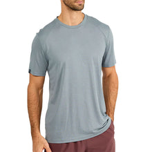 Load image into Gallery viewer, Free Fly Bamboo Lightweight Drifter Mens T-Shirt - SLATE 310/XL
 - 3