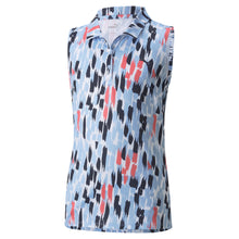 Load image into Gallery viewer, Puma Three Brush Serenity SL Girls Golf Polo - Sernty/Rapt Ros/L
 - 1