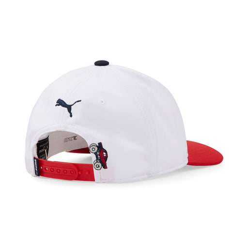 Puma Dino-Mite P Snapback White Junior Golf Hat