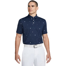 Load image into Gallery viewer, Nike Dri-FIT Player Heritage Print Mens Golf Polo - OBSIDIAN 451/XXL
 - 4
