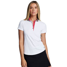 Load image into Gallery viewer, Greyson Scarlett Tache Leopard Arctc Wmn Golf Polo
 - 1