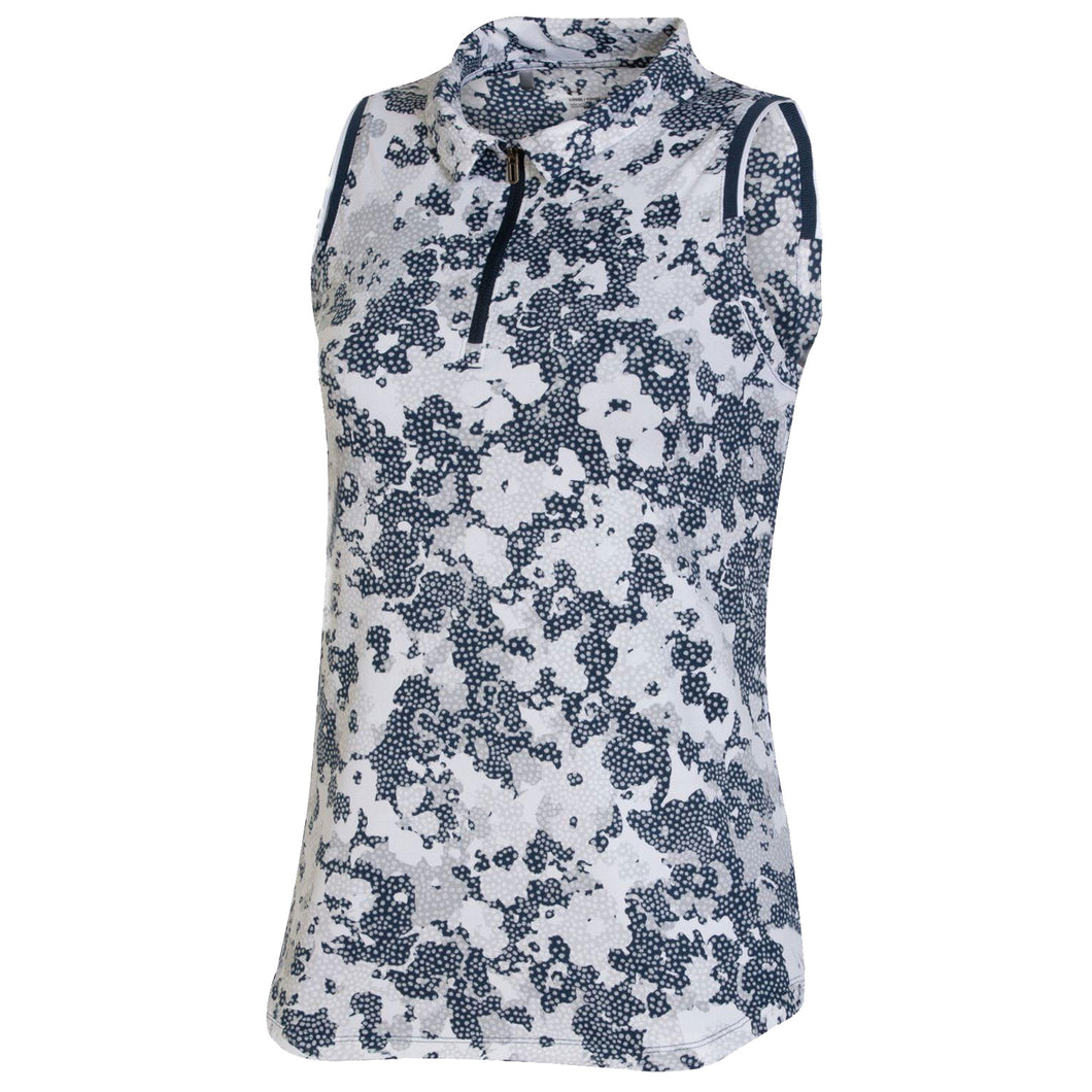 Under Armour Zinger Speckl Floral Wmn Golf Polo - ACADEMY 1090/L