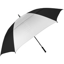 Load image into Gallery viewer, Haas-Jordan Thunder Vented Golf Umbrella - Blk/White
 - 2