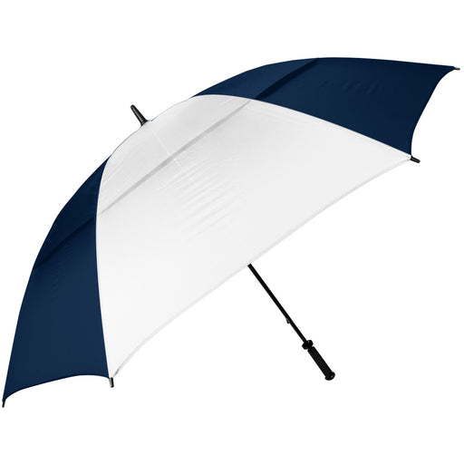 Haas-Jordan Thunder Vented Golf Umbrella - Navy/White