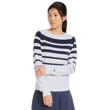 Load image into Gallery viewer, Puma Striped Womens Golf Sweater
 - 1