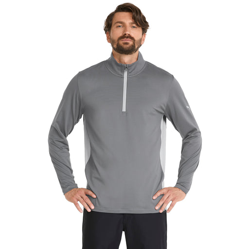 Puma Gamer Mens Golf 1/4 Zip - QUIET SHADE 20/XL