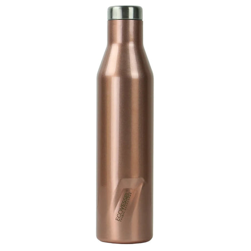 EcoVessel The Aspen 25oz Stain Steel Water Bottle - Rose Gold Rg