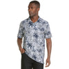 Puma Cloudspun Tropic Leaves Mens Golf Polo