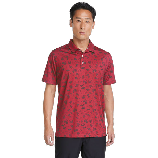 Puma Volition Block Party Mens Golf Polo