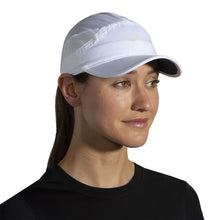 Load image into Gallery viewer, Brooks Chaser White Womens Running Hat
 - 1