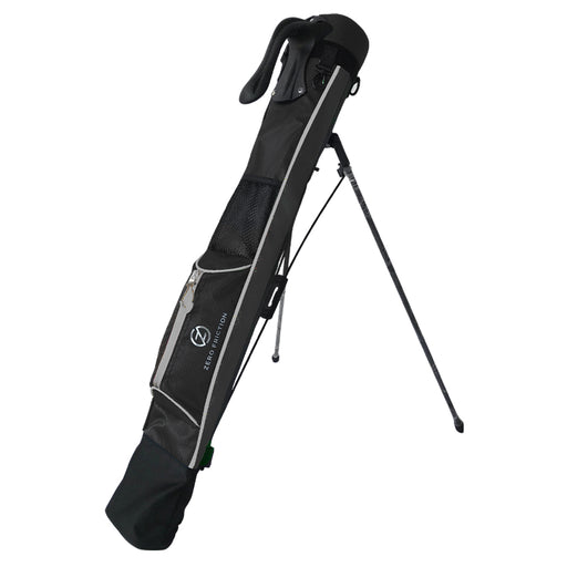 Zero Friction Air Lite Golf Stand Bag - Black/Gray