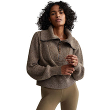 Load image into Gallery viewer, Varley Mentone Womens Half Zip Pullover - Drk Olive Speck/L
 - 3