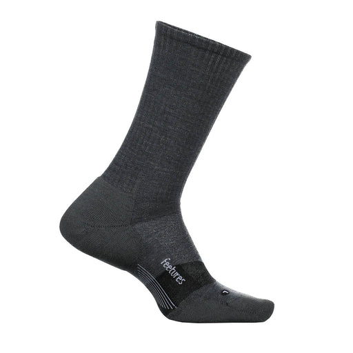 Feetures Merino 10 Cushion Crew Socks - GRAY 469/XL