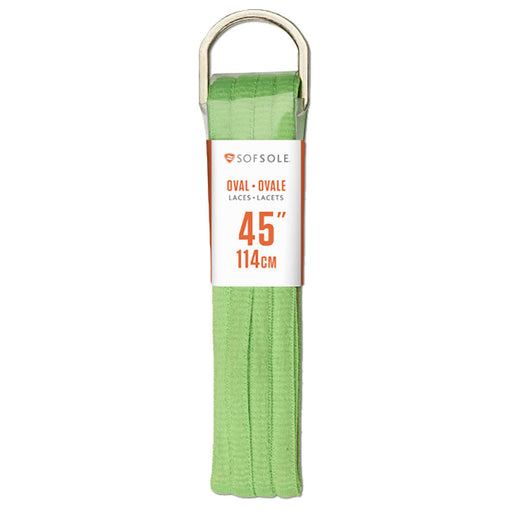 Sof Sole Athletic Oval 45in Laces - Fluor Green/45