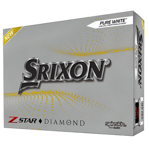 Srixon Z-Star Diamond Golf Balls - Dozen - White