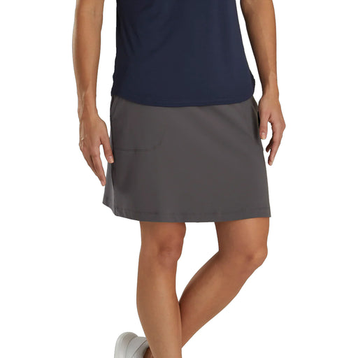 FootJoy Performance Knit Womens Golf Skort - Charcoal/XL