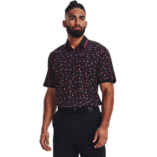 Under Armour Iso-Chill Floral Mens Golf Polo