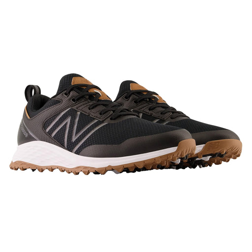 New Balance Fresh Foam Contend Mens Golf Shoes - Black/Gum/4E X-WIDE/11.0