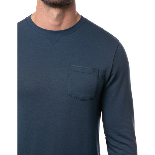 TravisMathew Cloud Light Crew Mens LS Shirt