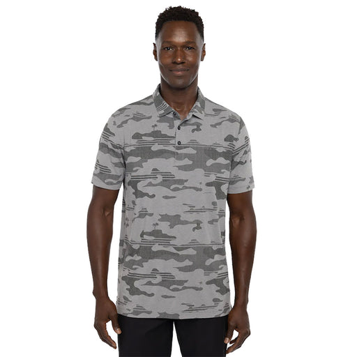 TravisMathew Heater Camo Mens Golf Polo - Grey/XXL