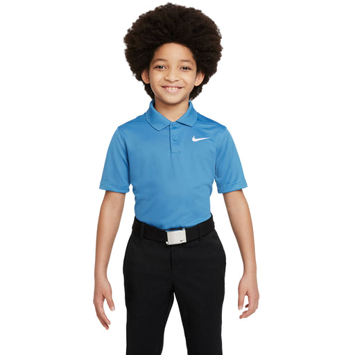 Nike Dri-FIT Victory Big Kids Boys Golf Polo - DUTCH BLUE 469/XL