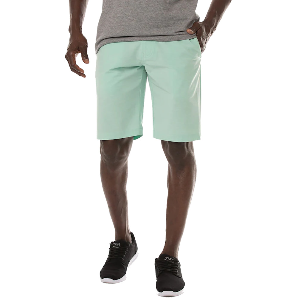 TravisMathew On A Boat Mens Golf Shorts - Htr Np Grn 3hnp/38