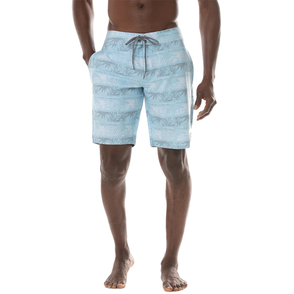 TravisMathew Barnstormed Mens Boardshorts - Hthr Delph 4hde/36