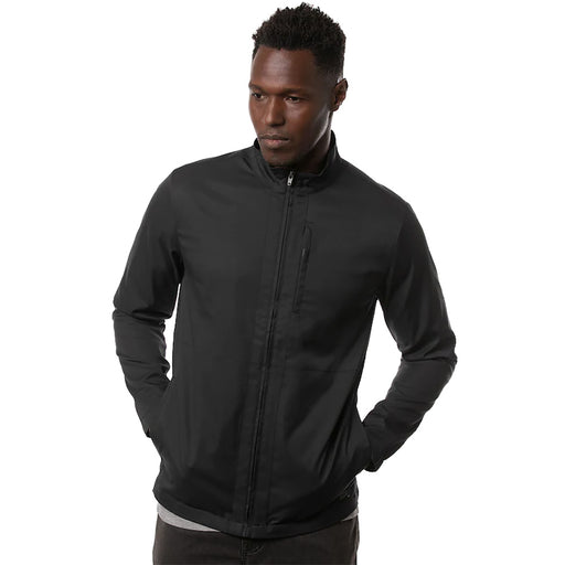 TravisMathew Constellations Mens Golf Jacket - Black 0blk/XL