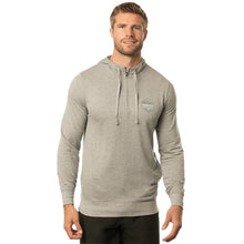 Load image into Gallery viewer, TravisMathew Dock and Roll Mens Golf Hoodie - Htr Lt Gry 0hlg/XL
 - 1
