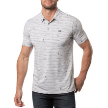 Load image into Gallery viewer, TravisMathew Draggin Anchor Mens Golf Polo - Htr Lt Gry 0hlg/XL
 - 1