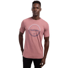 Load image into Gallery viewer, TravisMathew Bliss Index Mens Golf T-Shirt - Htr Rby Wn 4hrw/XL
 - 1