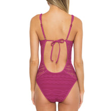 Load image into Gallery viewer, Becca Color Play Pomegranate 1pc Womens Swimsuit
 - 2