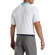 Load image into Gallery viewer, FootJoy Solid Stretch Piq Strp Plkt Mens Golf Polo
 - 2