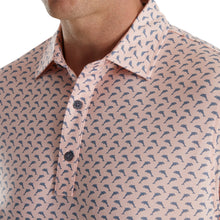 Load image into Gallery viewer, FootJoy Lisle Leap Dolphins Prnt Pk Mens Golf Polo
 - 3