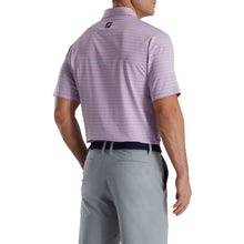 Load image into Gallery viewer, FootJoy Triple Pinstripe Lisle PU Mens Golf Polo
 - 2