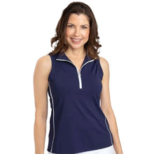 Load image into Gallery viewer, Kinona Keep It Covered Printed Womens Golf Polo - NAVY 224/XL
 - 3