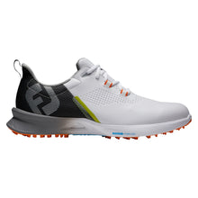 Load image into Gallery viewer, FootJoy Fuel White Black Mens Golf Shoes - White/Black/2E WIDE/12.0
 - 1