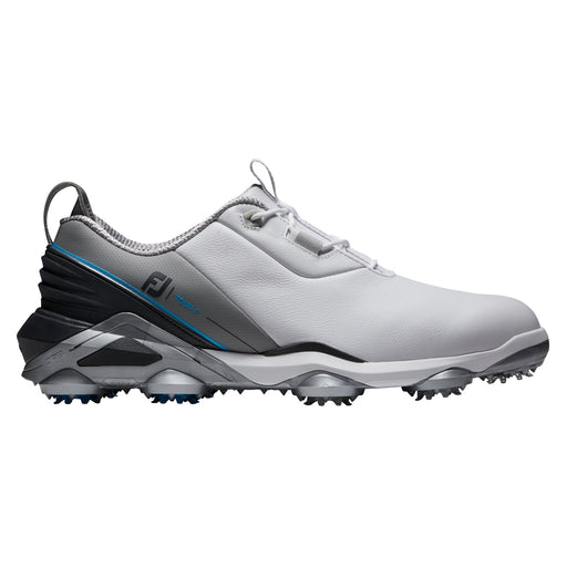 FootJoy Tour Alpha Mens Golf Shoes - Wht/Gy/Bk/D Medium/13.0