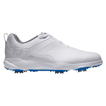 Load image into Gallery viewer, FootJoy eComfort Mens Golf Shoes - White/Blue/2E WIDE/12.0
 - 4