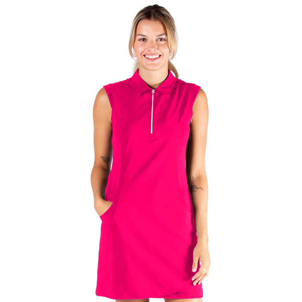 NVO Emilia Womens Golf Dress - BERRY PUNCH 700/L