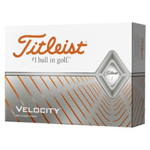 Load image into Gallery viewer, Titleist Velocity Golf Balls - Dozen - White
 - 4