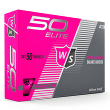 Load image into Gallery viewer, Wilson Fifty Elite Golf Balls - Dozen - Pink
 - 1