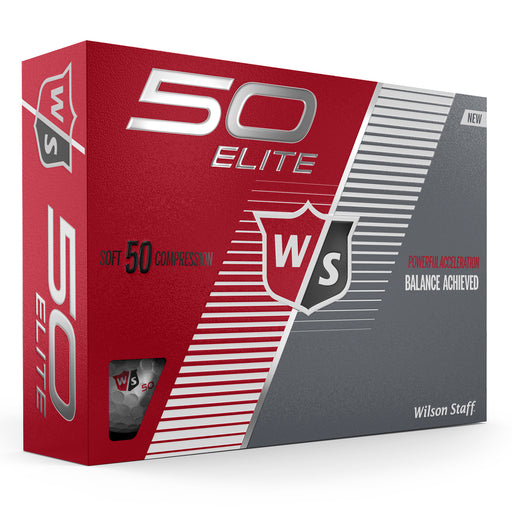 Wilson Fifty Elite Golf Balls - Dozen - White