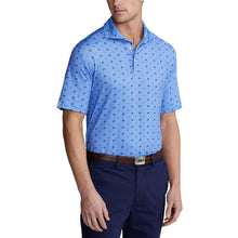 Load image into Gallery viewer, RLX Ralph Lauren Print LTWT Air Blu Mens Golf Polo - Sailfish Blue/XL
 - 1