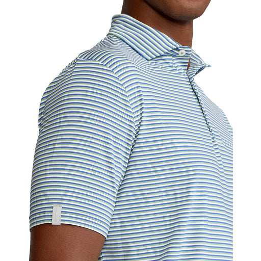 RLX Ralph Lauren FTWT Tri Stripe GN Mens Golf Polo
