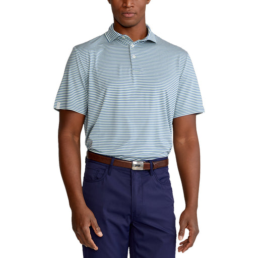 RLX Ralph Lauren FTWT Tri Stripe GN Mens Golf Polo